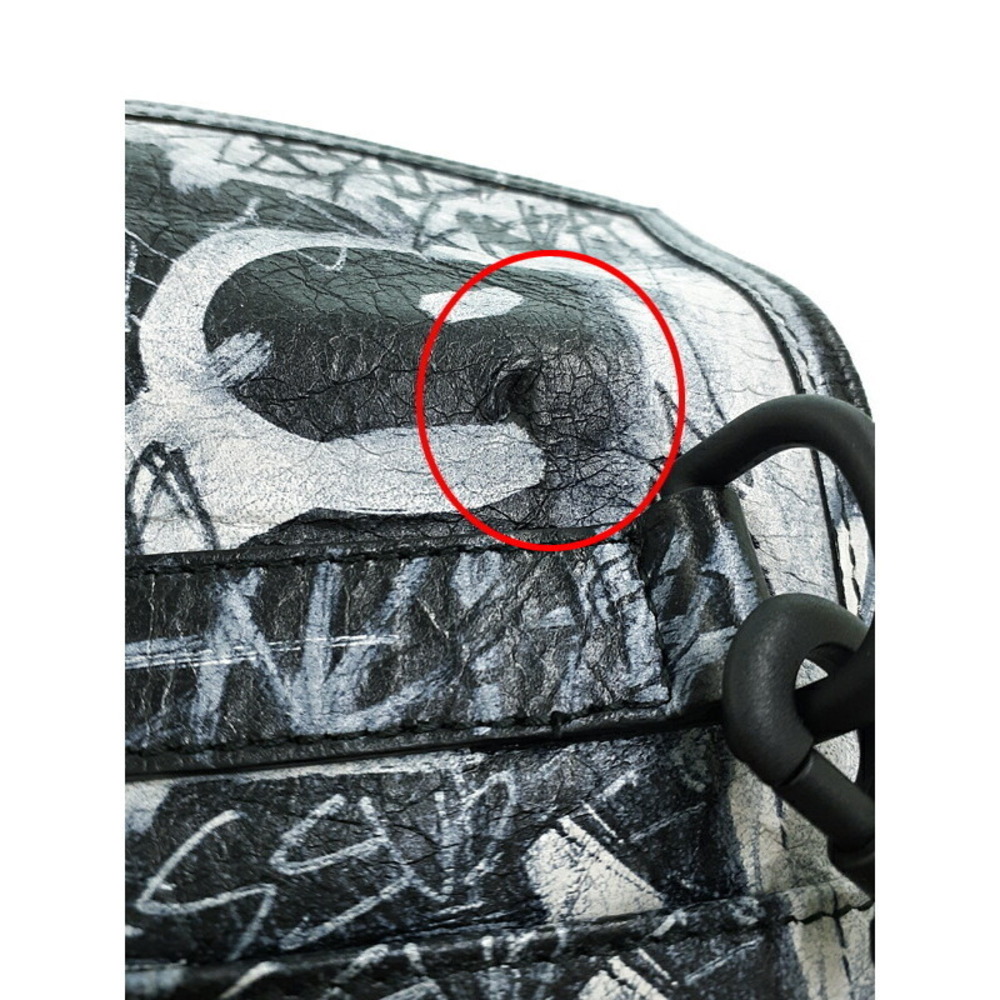 Balenciaga Explorer Graffiti Pouch Shoulder Bag - Picture 4 of 9